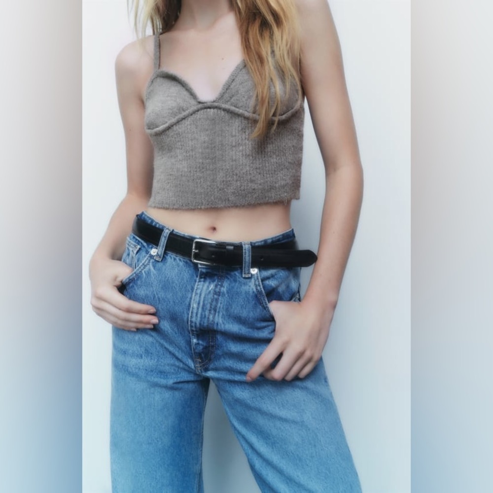 Zara Knit Corset Top